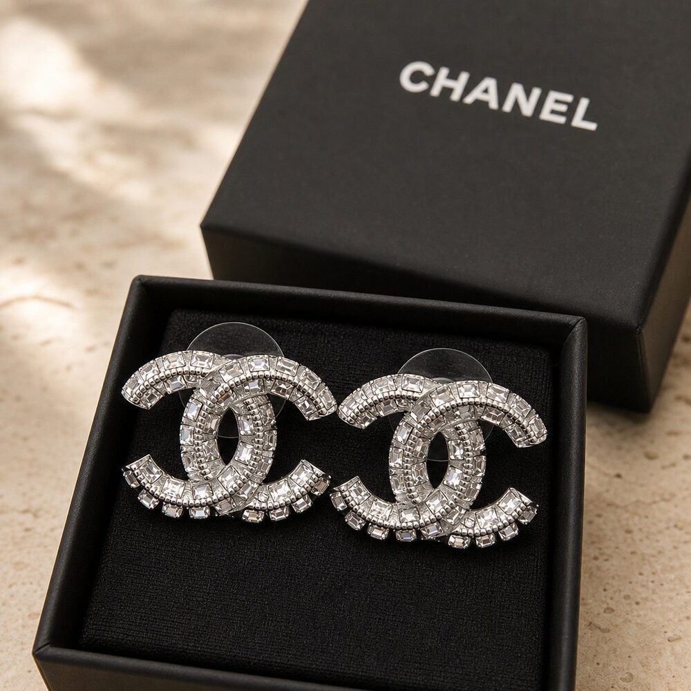 CHANEL Classic Parisian Earrings Style 43 | New with Box - Picture 3 of 9